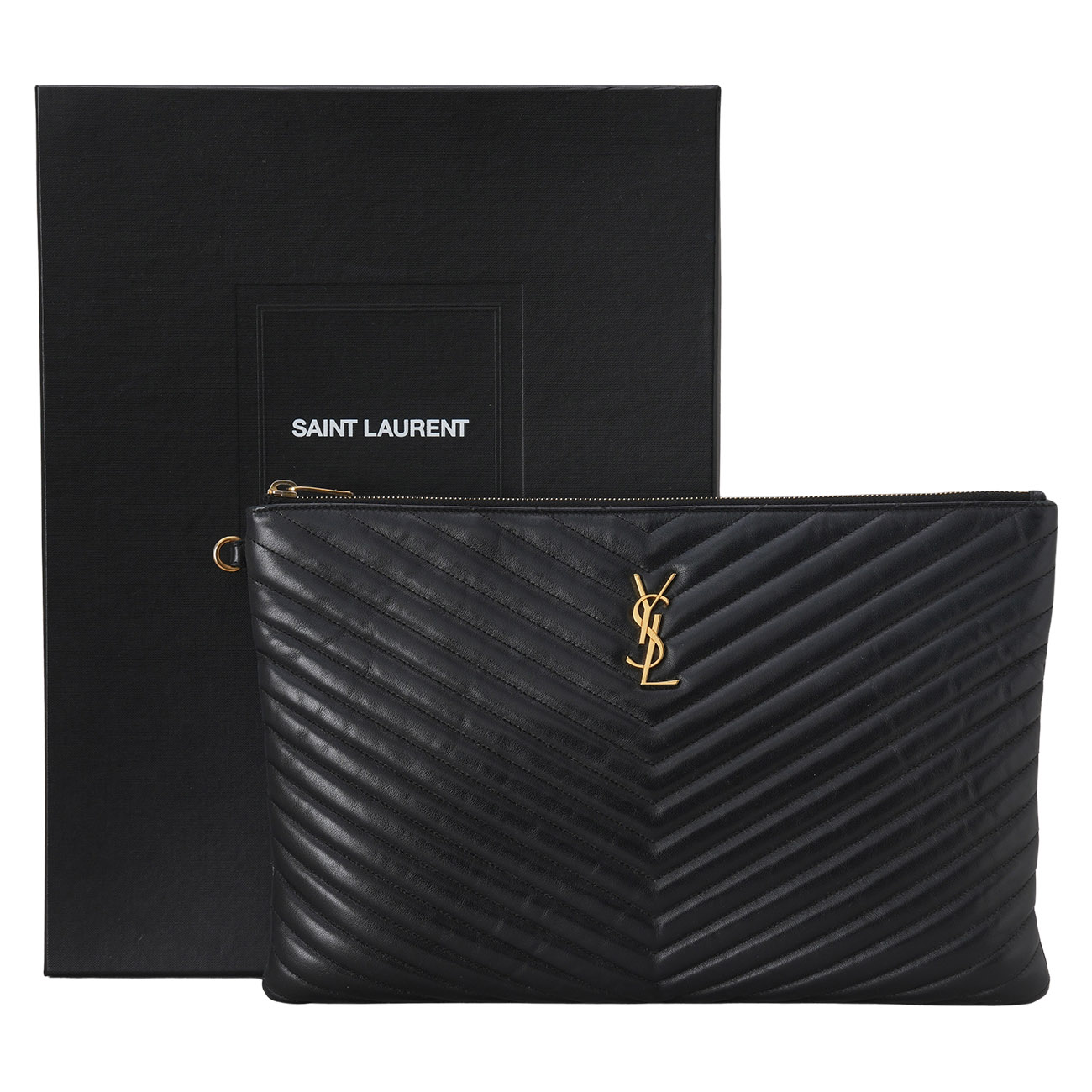 YVES SAINT LAURENT(USED)생로랑 모노그램 클러치